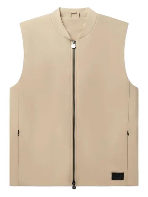 zip sleeveless gilet by BALR.