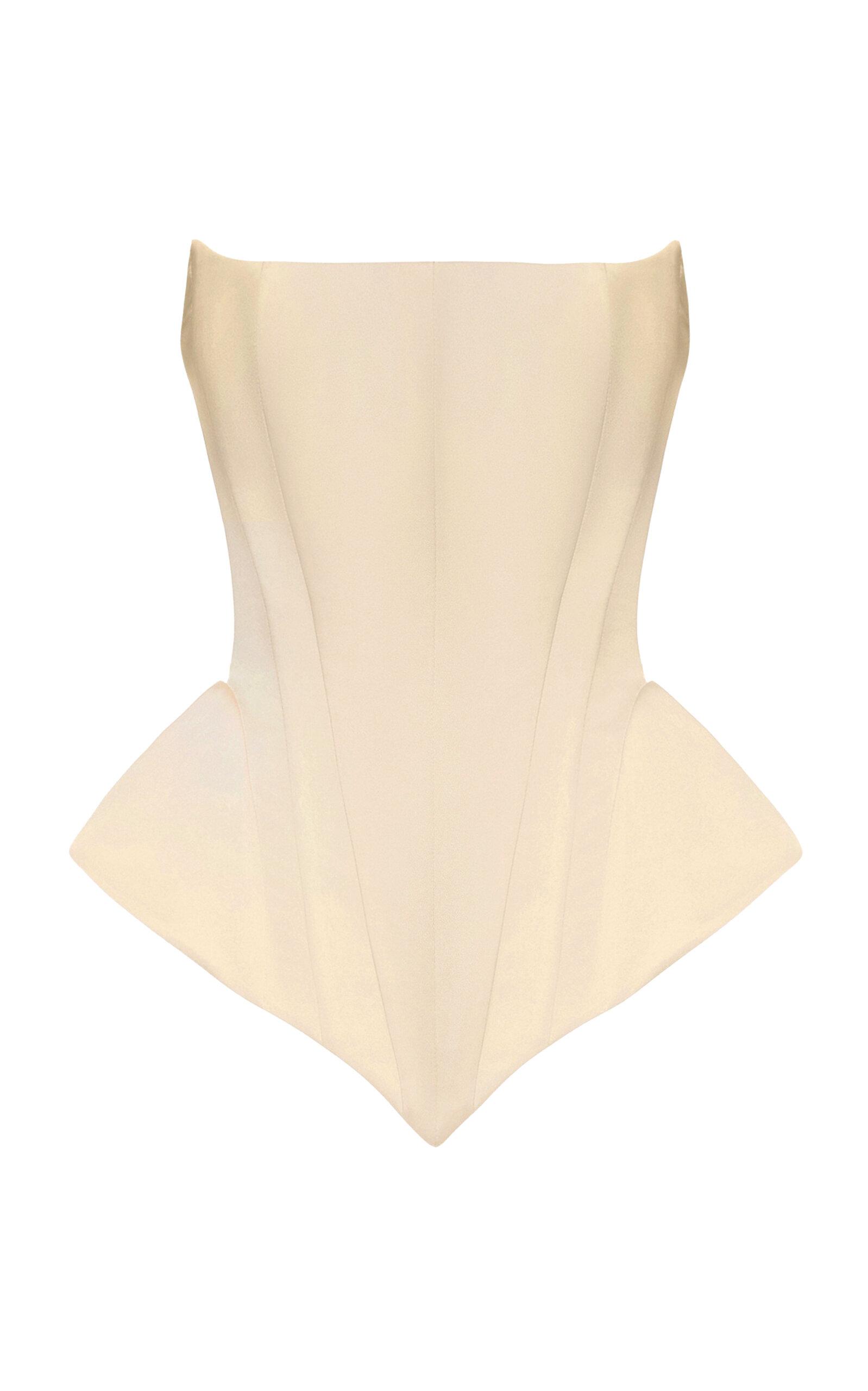 BALYKINA Eva Satin Corset Top - Moda Operandi by BALYKINA