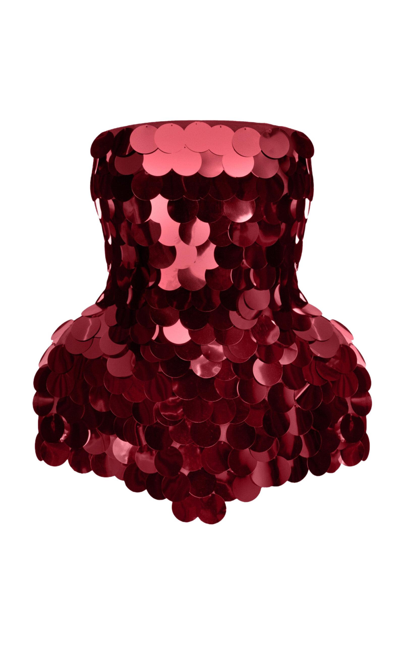 BALYKINA Sequined Corset Top - Moda Operandi by BALYKINA