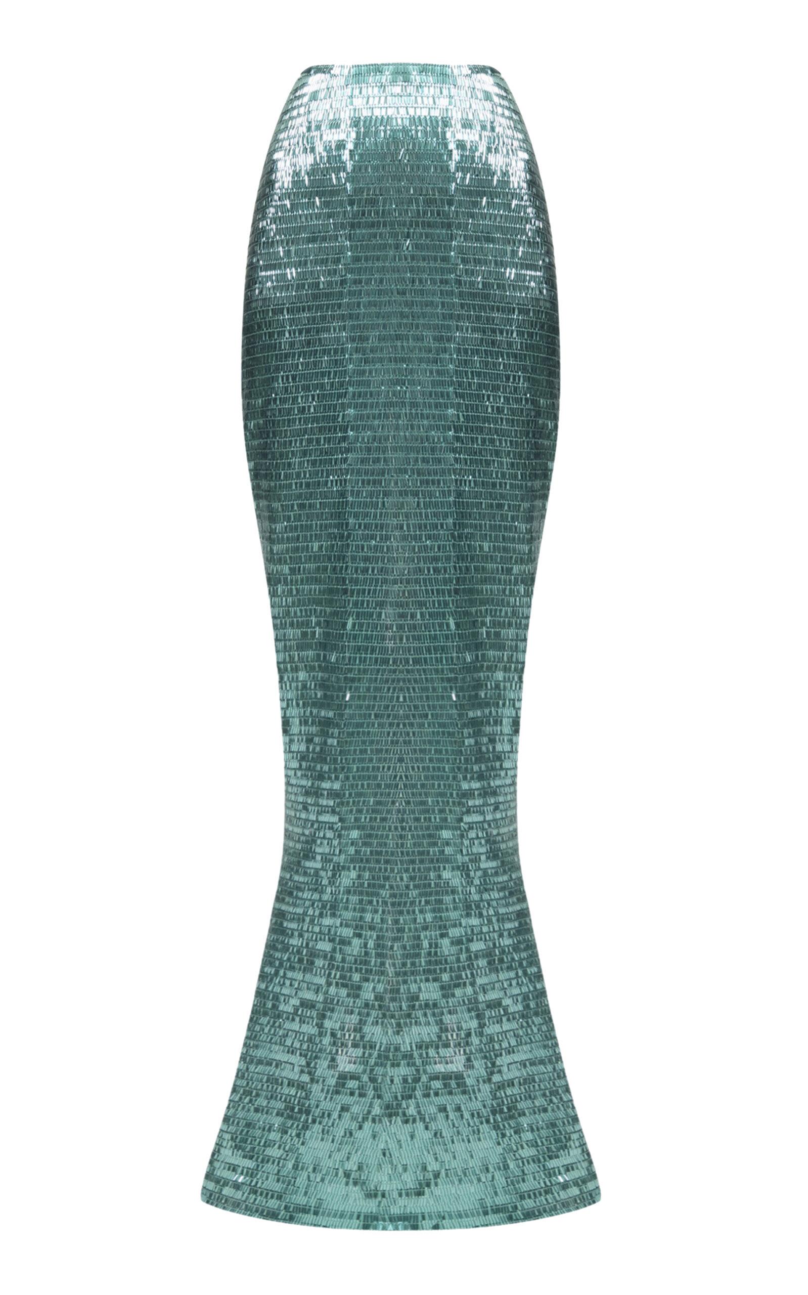 BALYKINA Sequined Maxi Skirt - Moda Operandi by BALYKINA