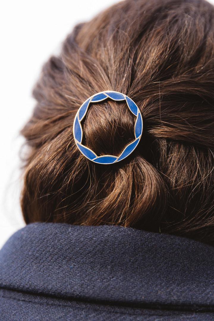 Barrette Shooting blue by BALZAC PARIS