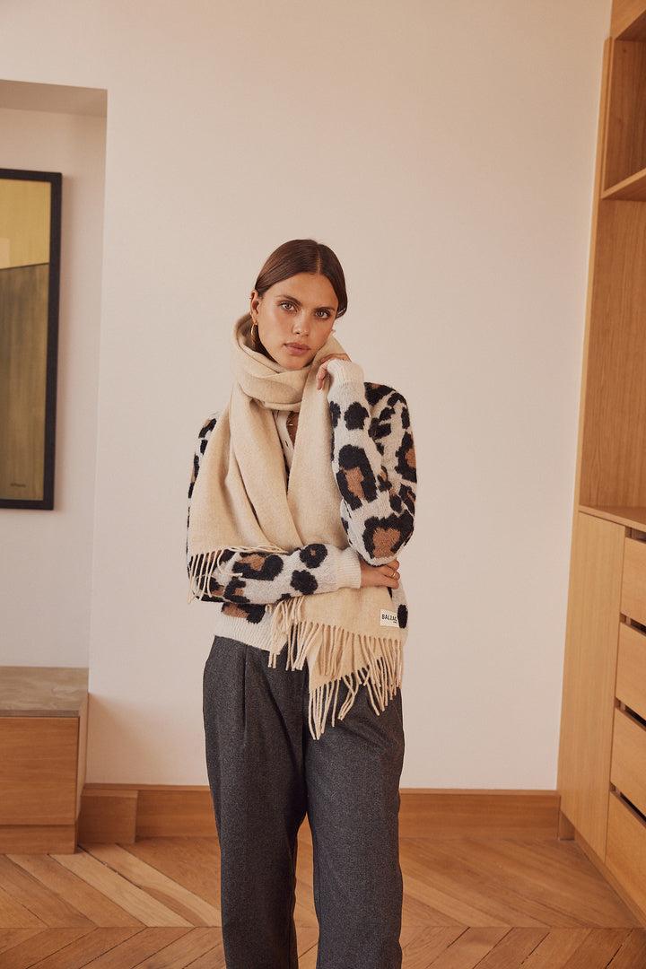 Beige Public Scarf by BALZAC PARIS