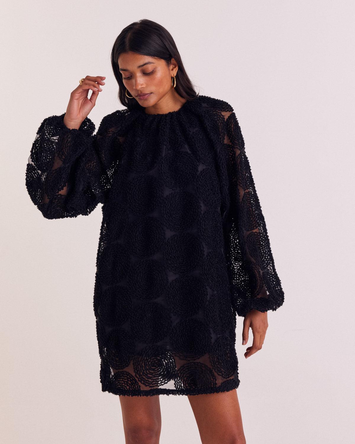Black Elsa dress by BALZAC PARIS