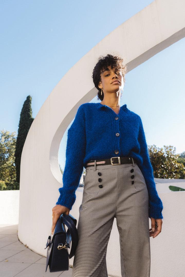 Black Kal belt by BALZAC PARIS