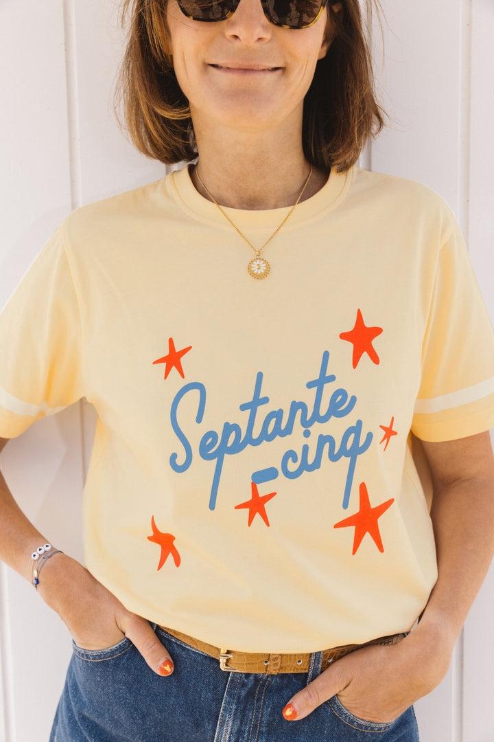 Bree Septuagint Five ecru t-shirt by BALZAC PARIS