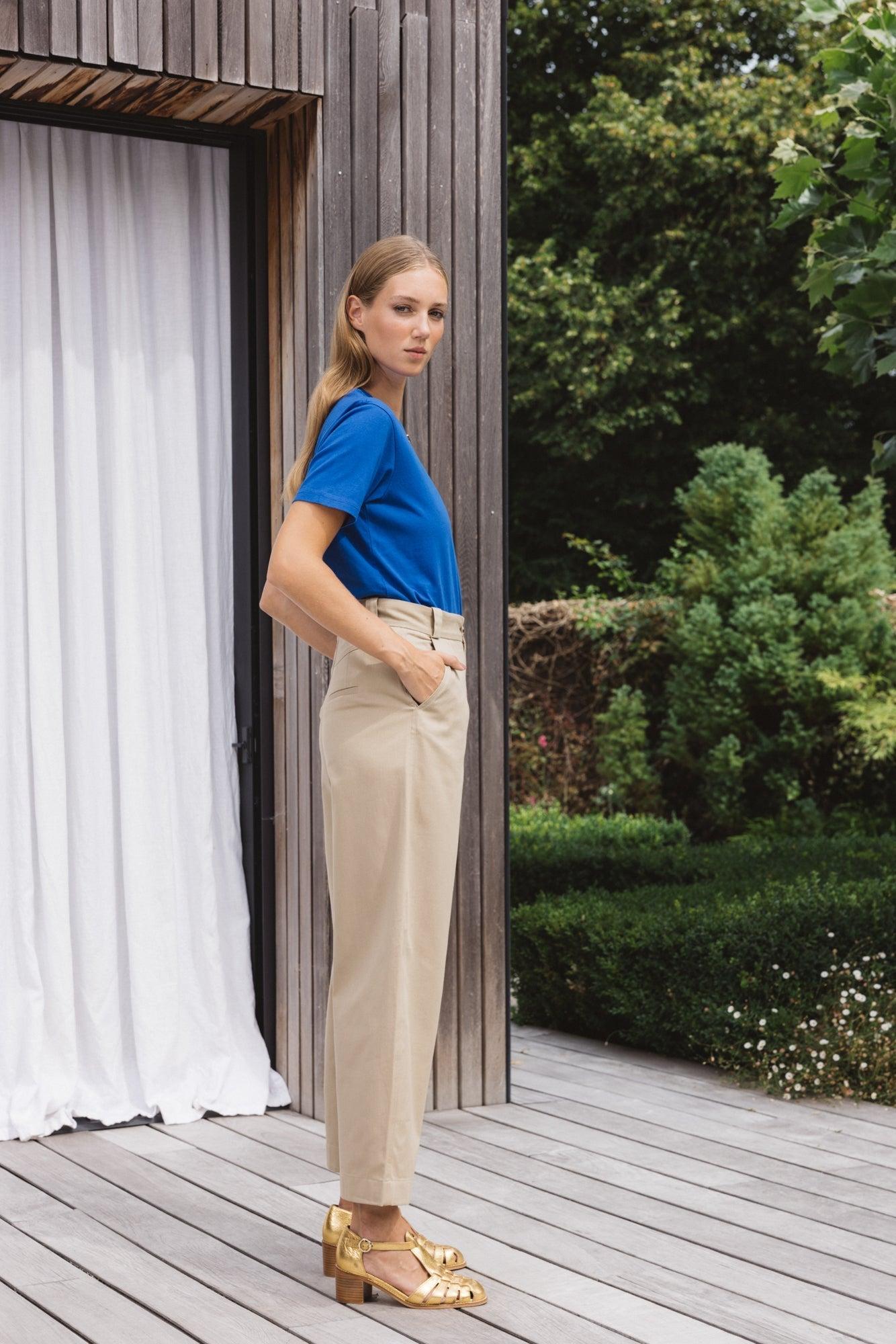 Bree blue t-shirt by BALZAC PARIS