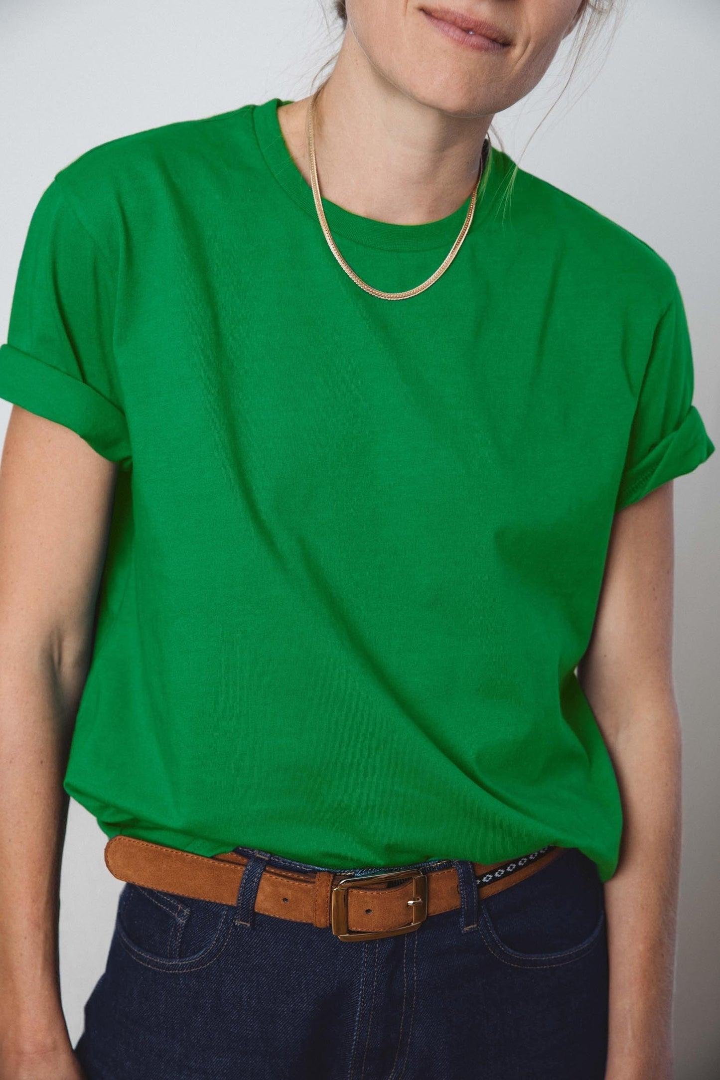 Bree green t-shirt by BALZAC PARIS
