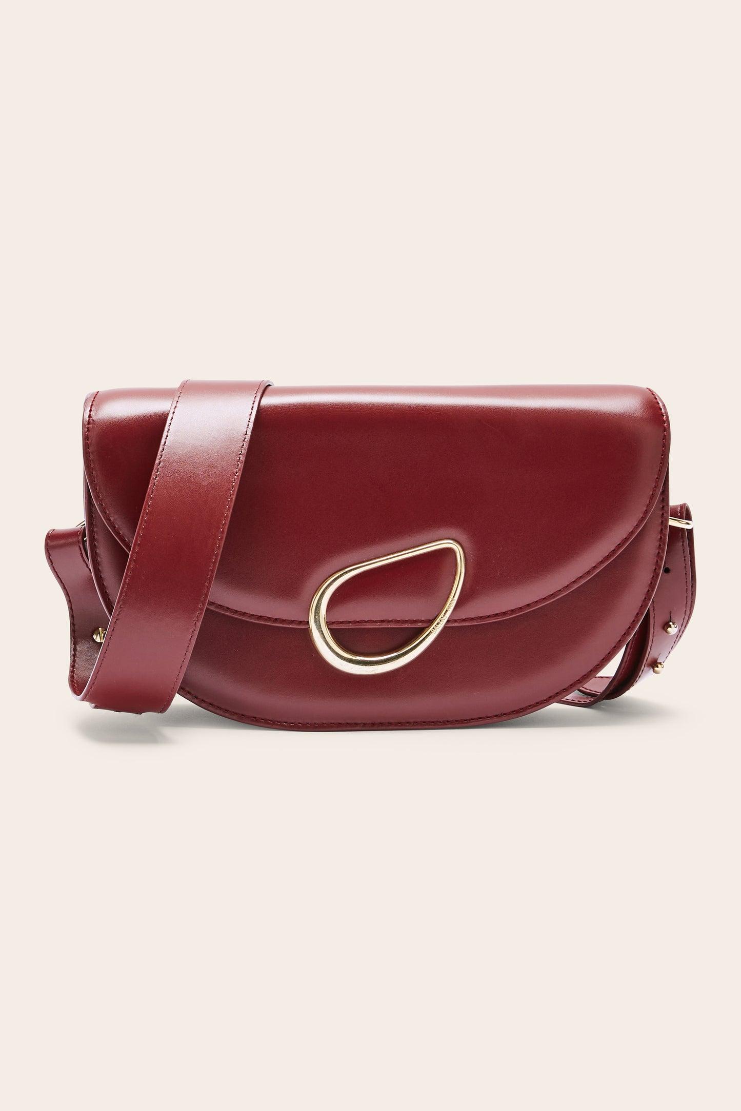 Burgundy Maé bag by BALZAC PARIS