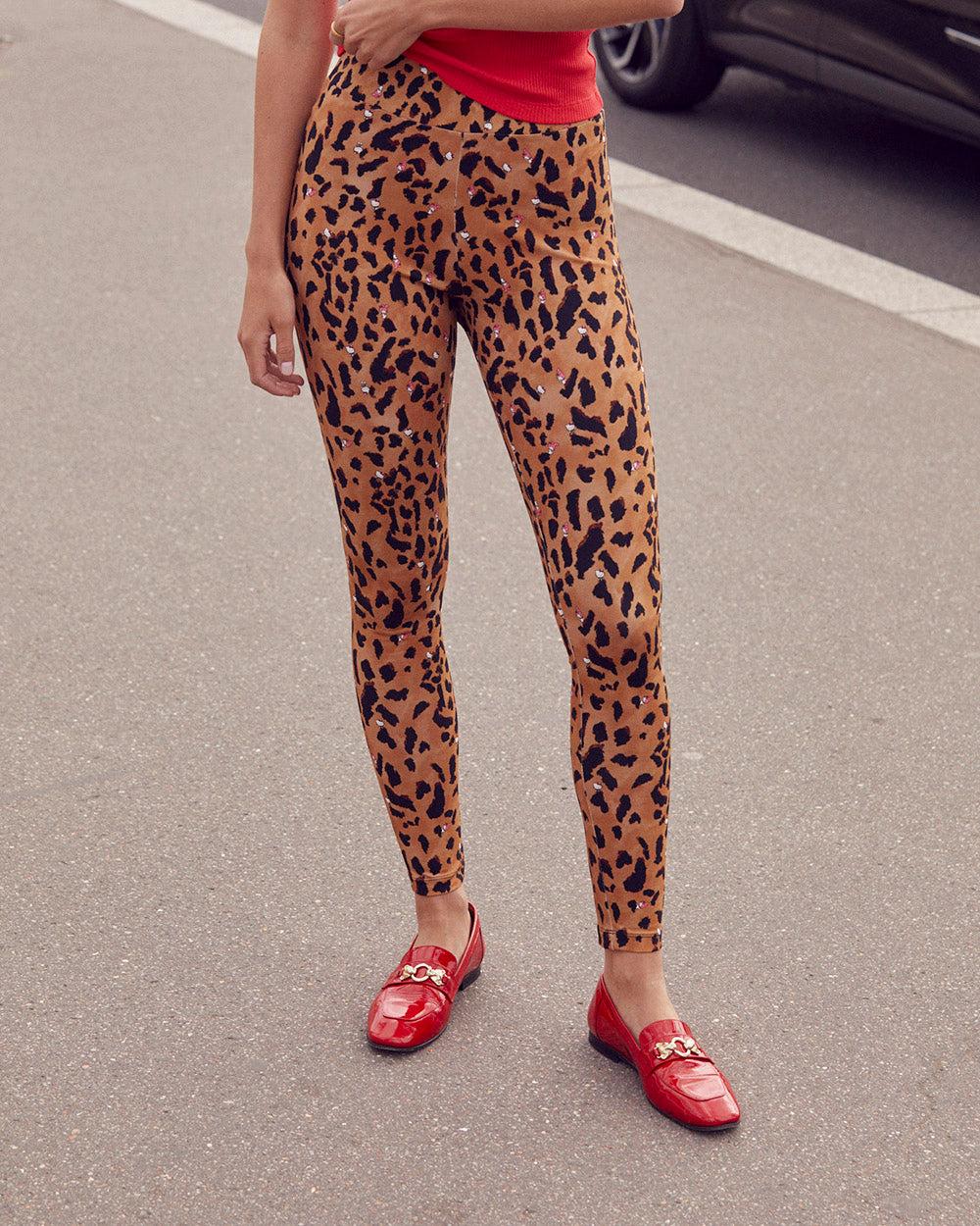 Calm leggings Leo print Hello Kitty x My Melody by BALZAC PARIS