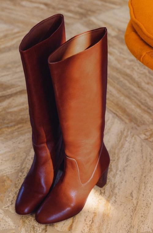 Camel Disco Boots by BALZAC PARIS