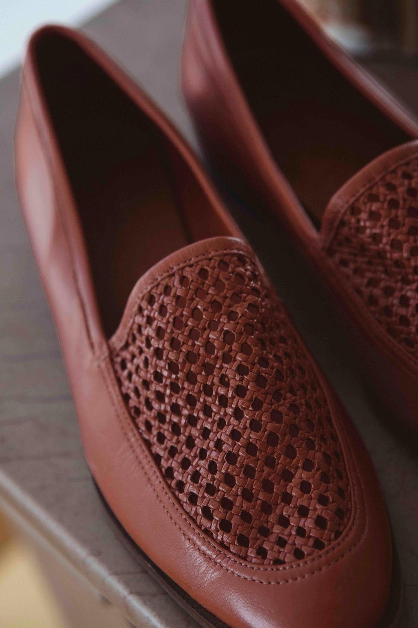 Camel Faustin loafers by BALZAC PARIS