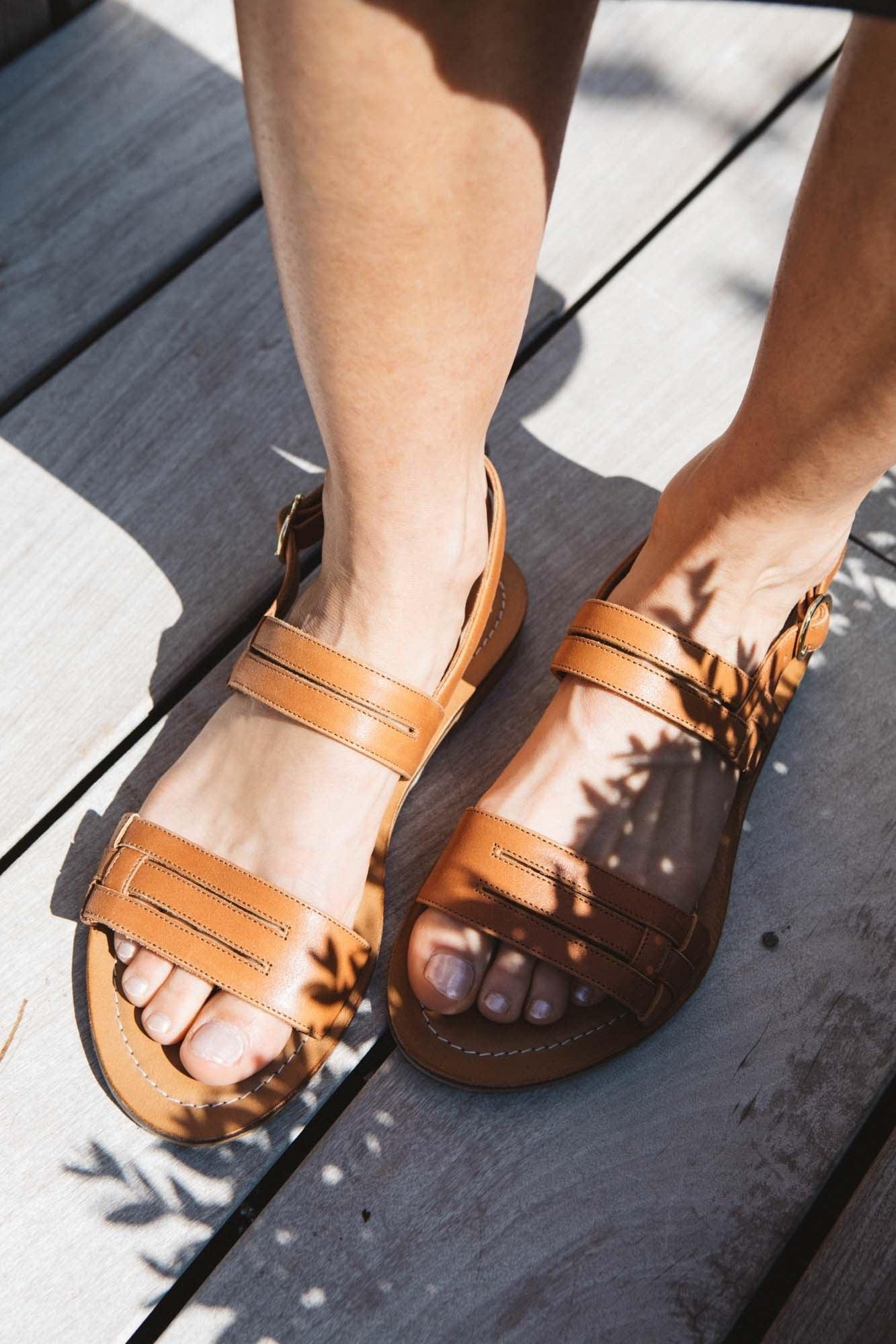 Camel Isalina sandals by BALZAC PARIS
