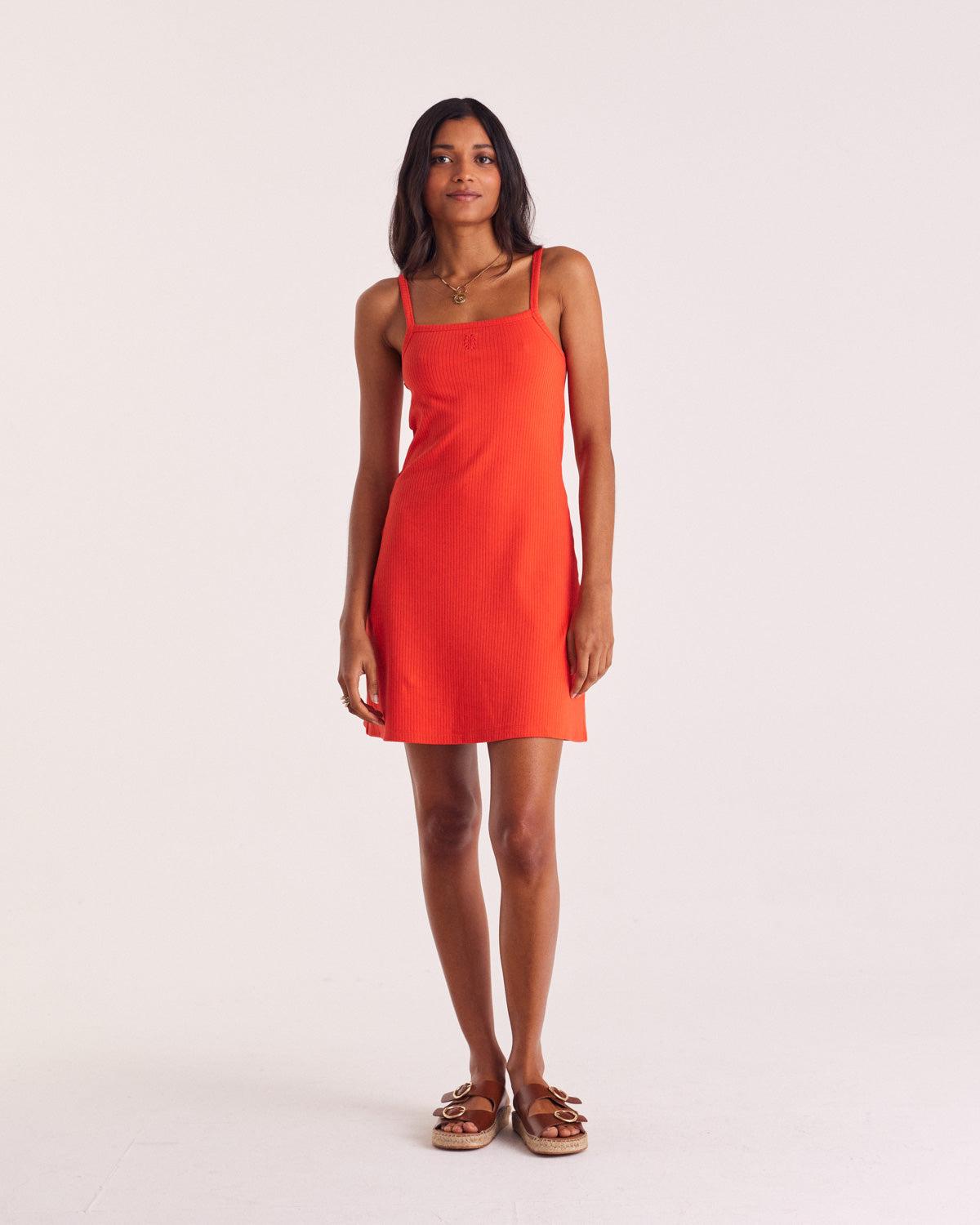 Camila Orange Dress by BALZAC PARIS