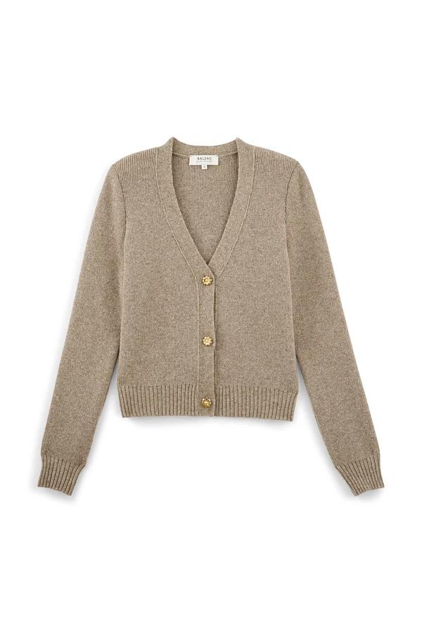 Cardigan Hilda beige by BALZAC PARIS