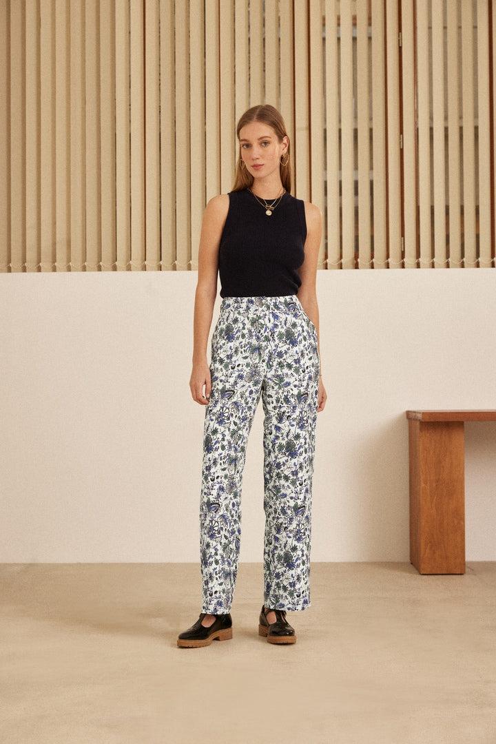 Crocus Blooming Garden Pants by BALZAC PARIS