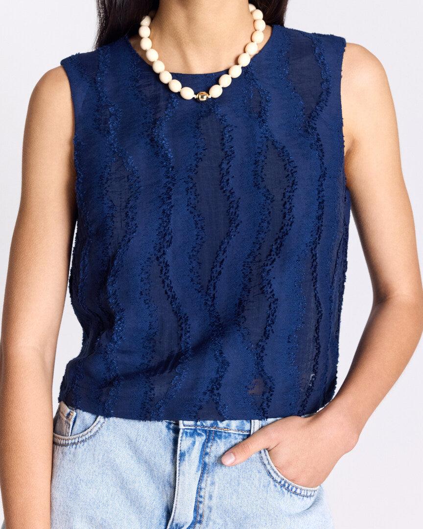 Dina Ecru Necklace by BALZAC PARIS