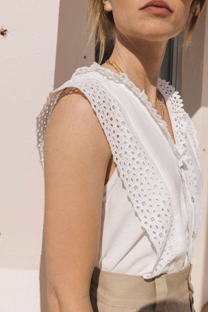 Ecru Java shirt by BALZAC PARIS