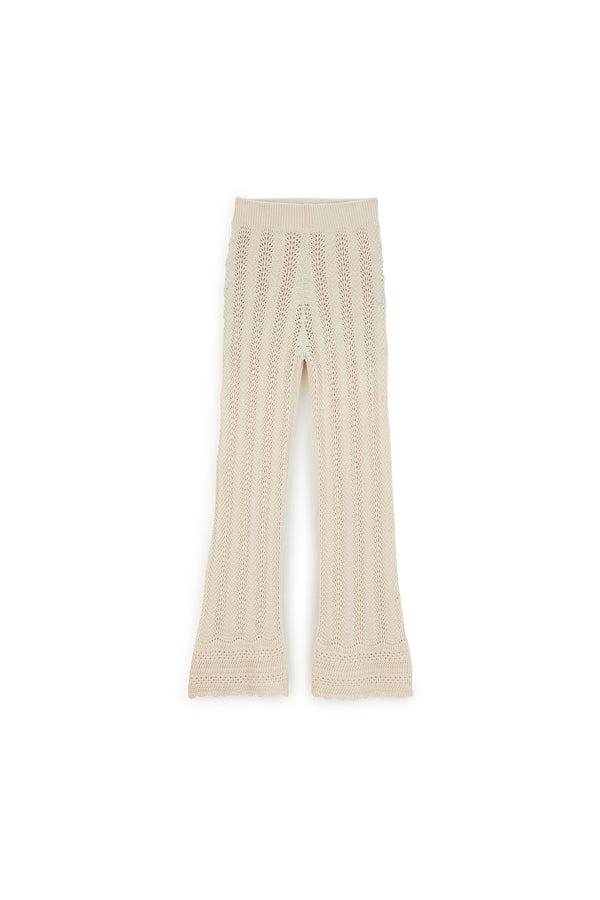 Ecru Marble trousers by BALZAC PARIS