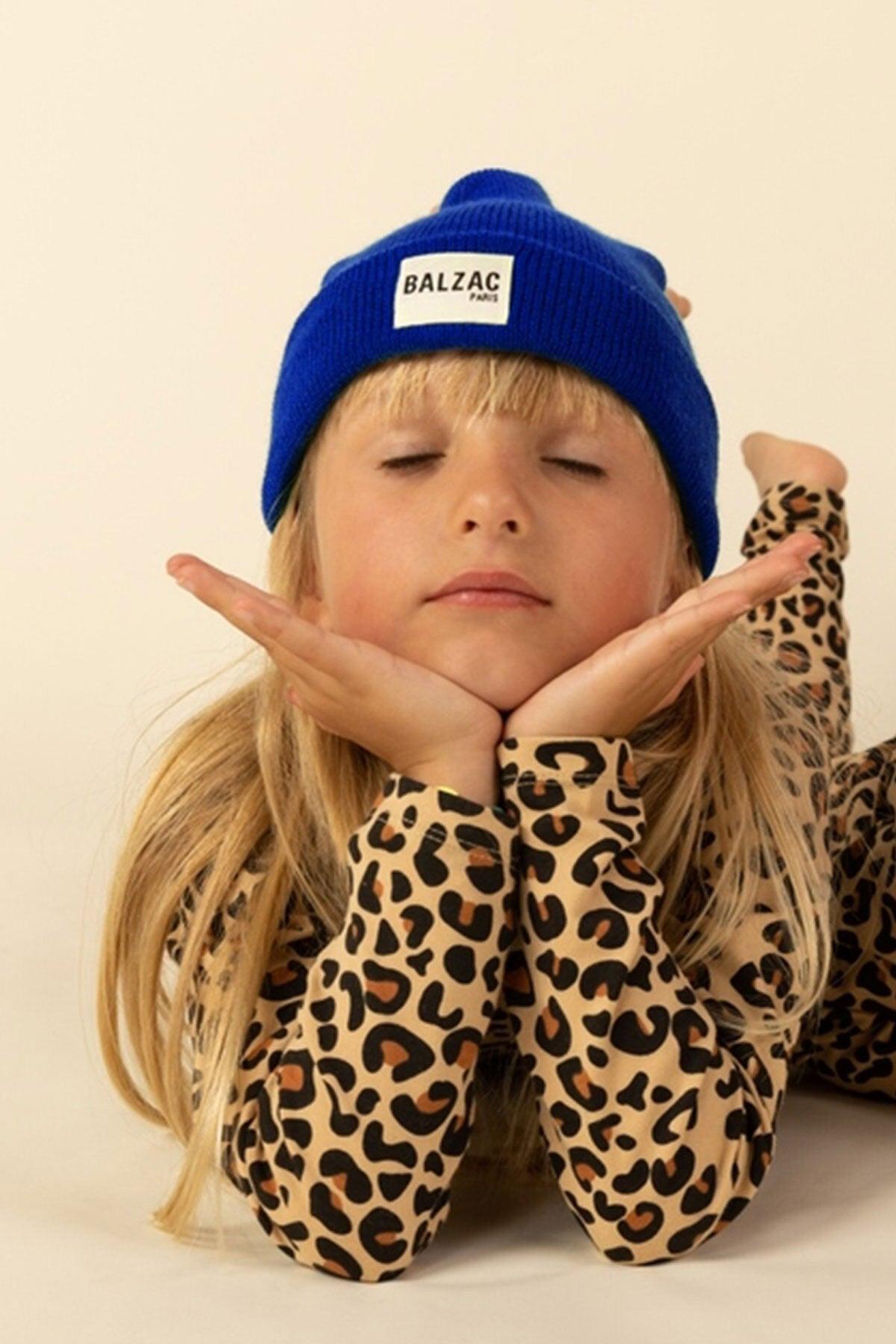Electric blue Choupi beanie by BALZAC PARIS