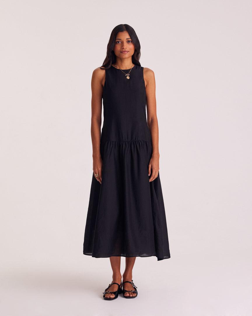 Evelina black dress by BALZAC PARIS