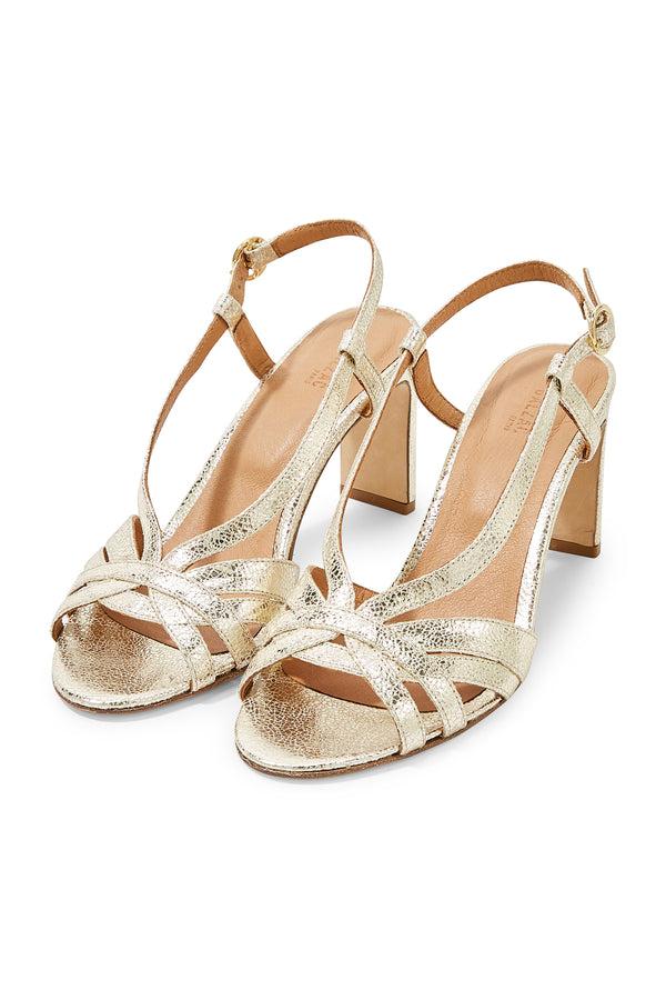 Golden Bal pumps by BALZAC PARIS