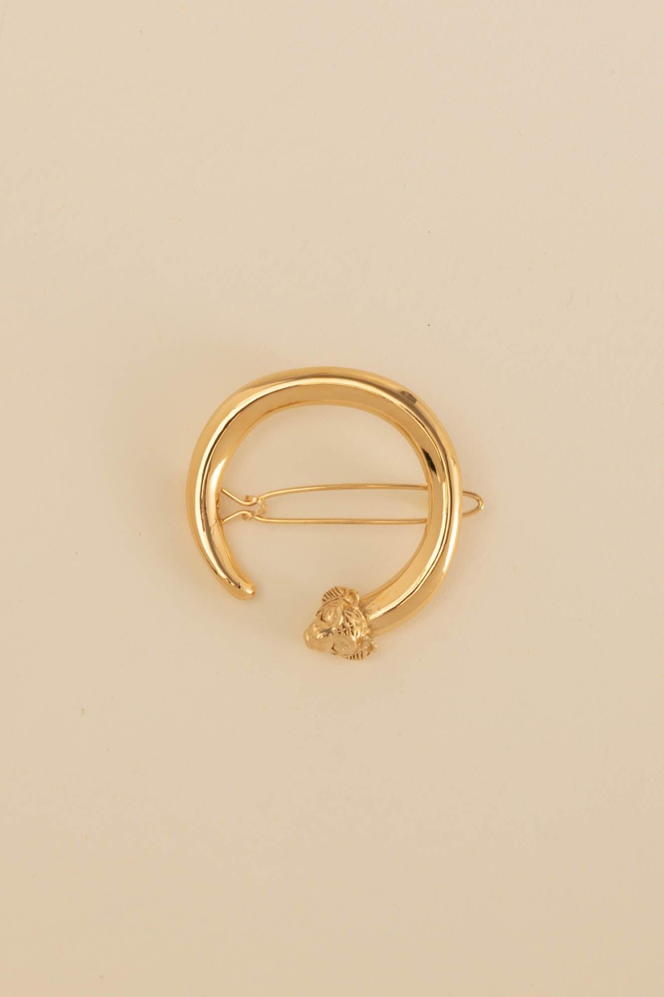 Golden Rumba hair clip by BALZAC PARIS