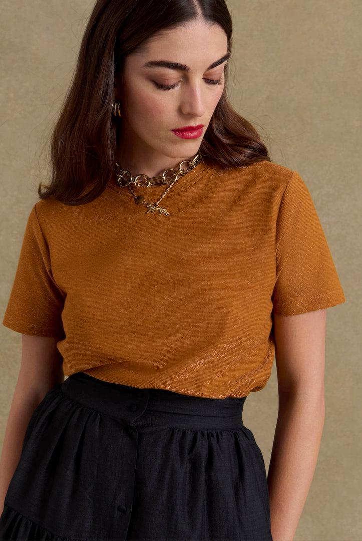 Golden son t-shirt by BALZAC PARIS