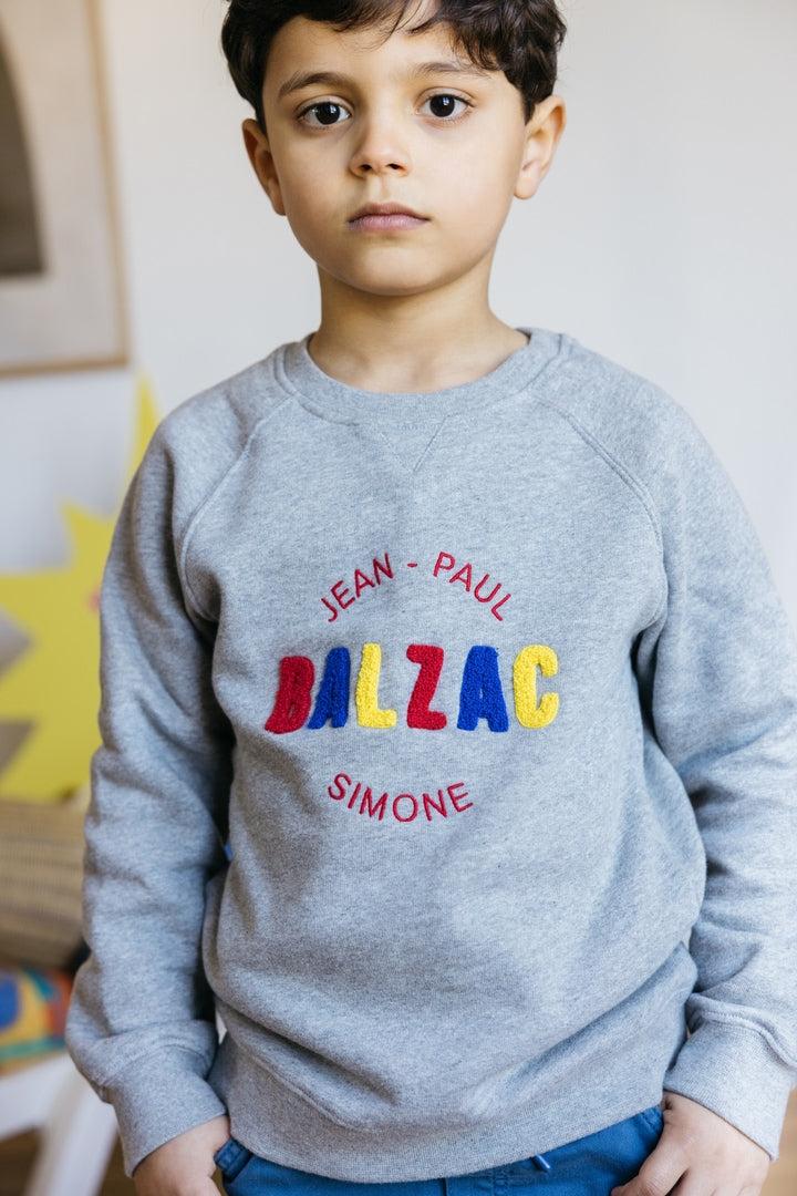 Gray Literary Sweatshirt by BALZAC PARIS