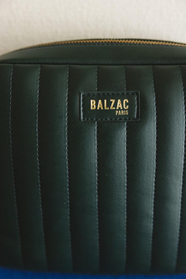 Green vegan Caesar bag by BALZAC PARIS