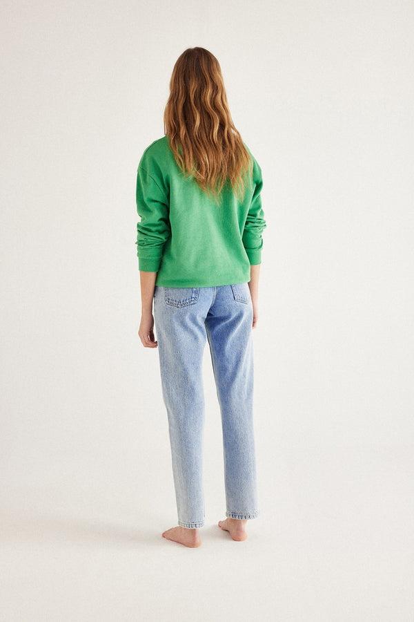 Harlow Balzac Paris 2023 green sweatshirt by BALZAC PARIS