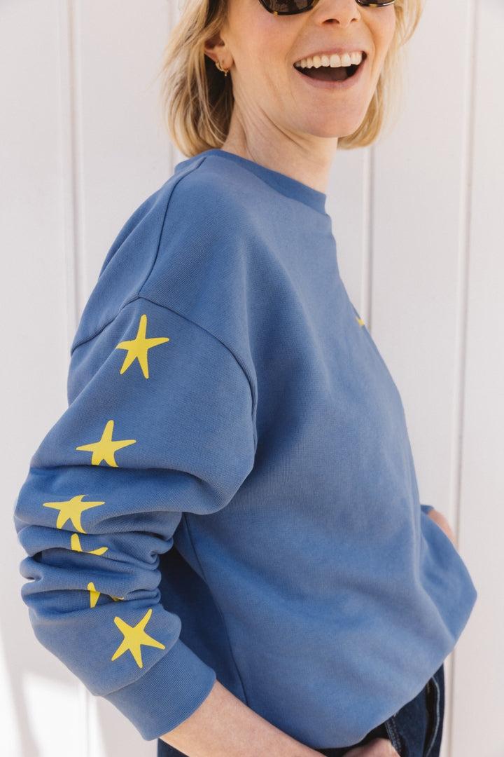 Harlow El Capo blue sweatshirt by BALZAC PARIS
