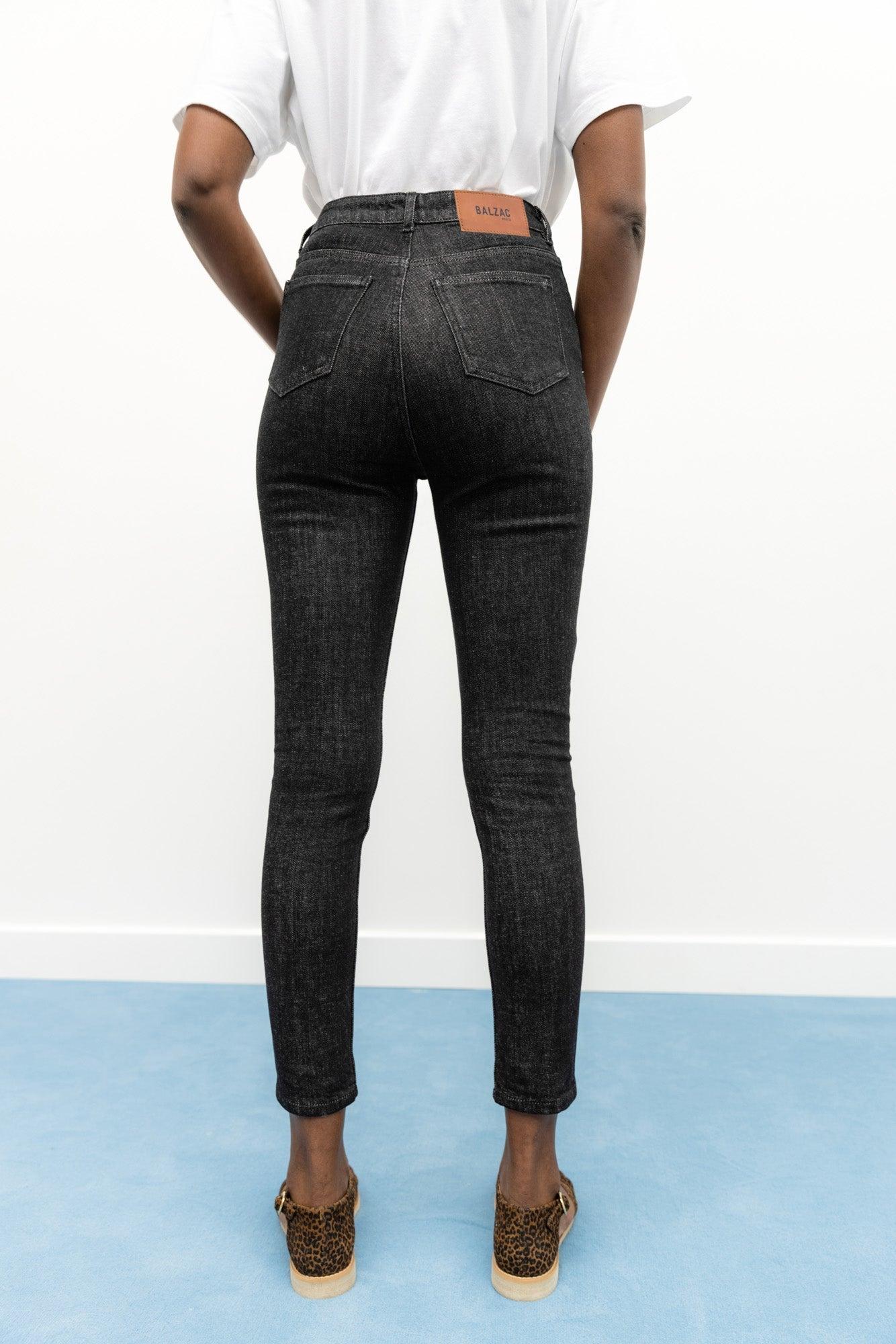 Heather black Ted jeans by BALZAC PARIS