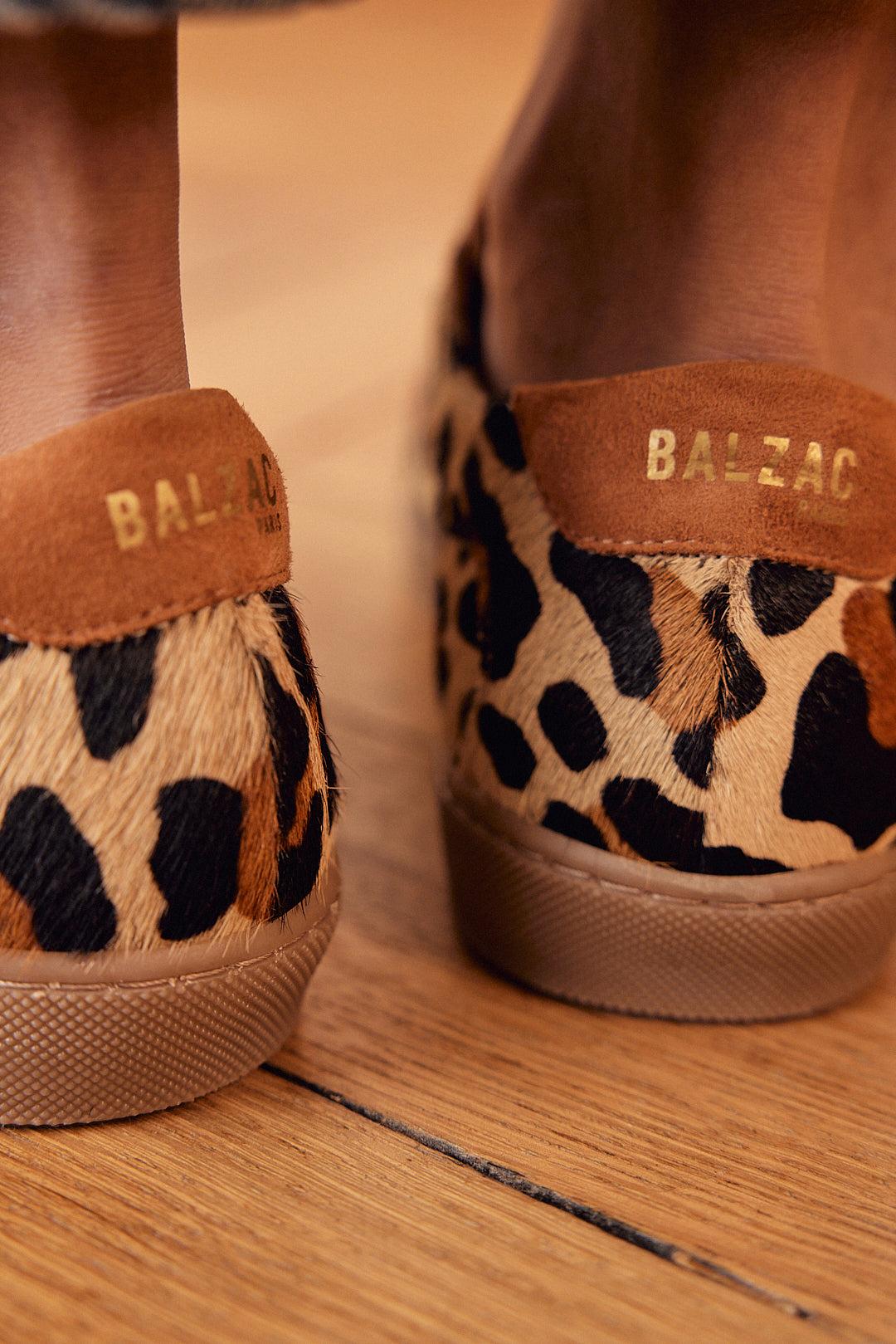 Honoré leopard sneakers by BALZAC PARIS