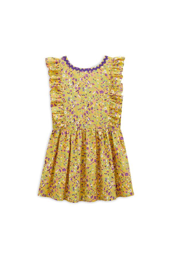 Indice dress with a myriad of flowers print by BALZAC PARIS