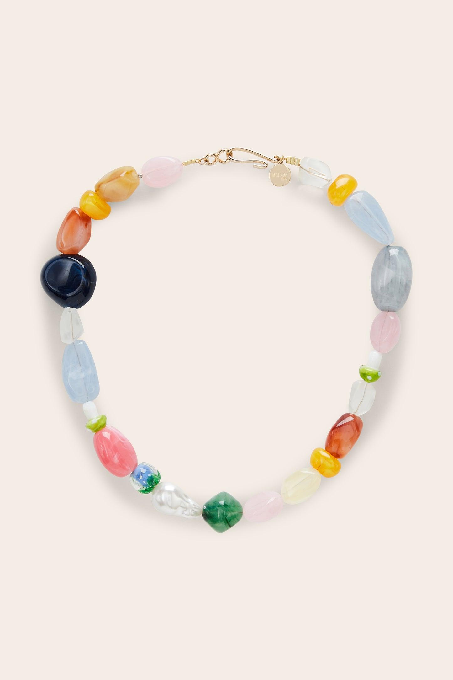 Inigo Multicolor Necklace by BALZAC PARIS