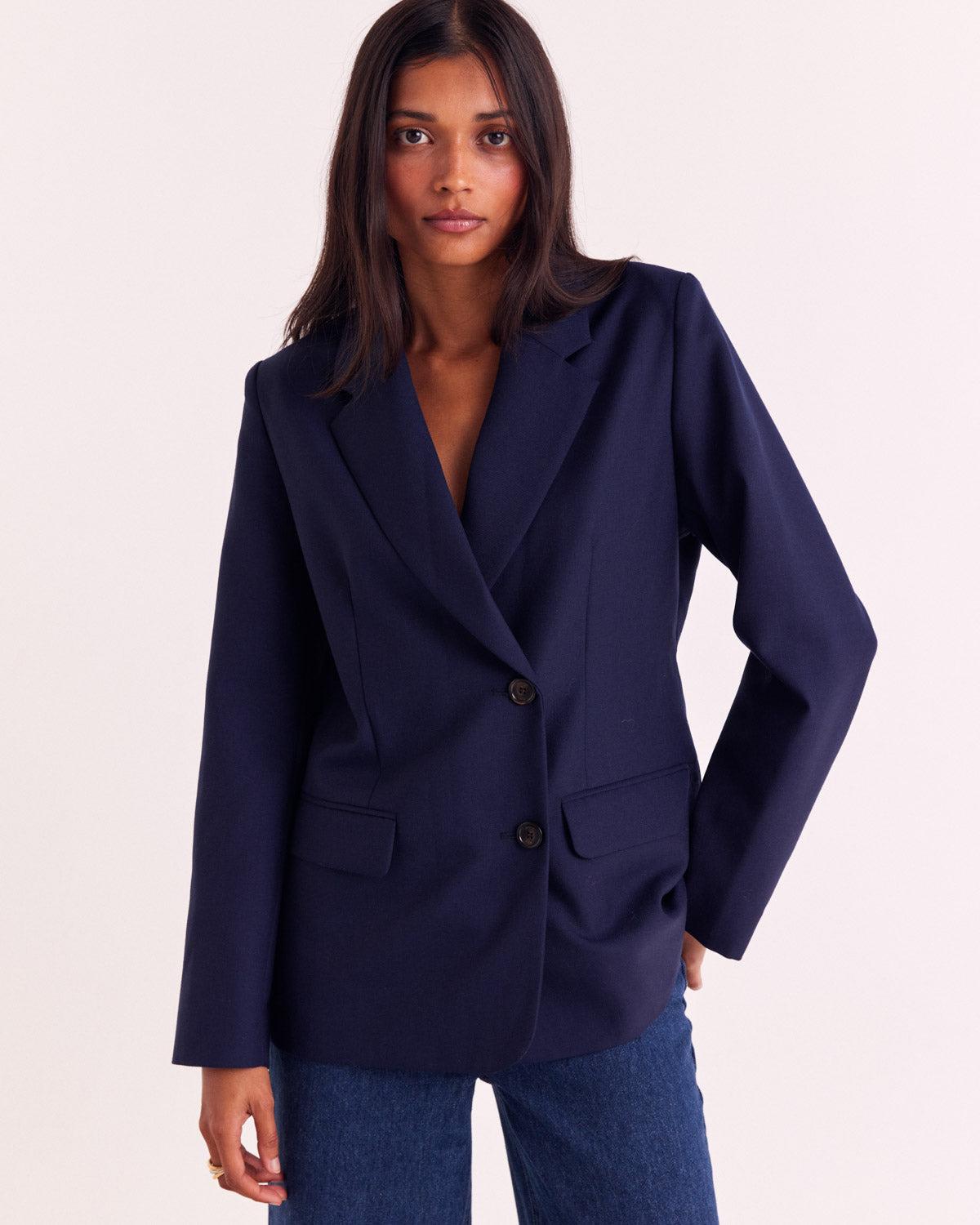 Ink Blue Judith Jacket by BALZAC PARIS