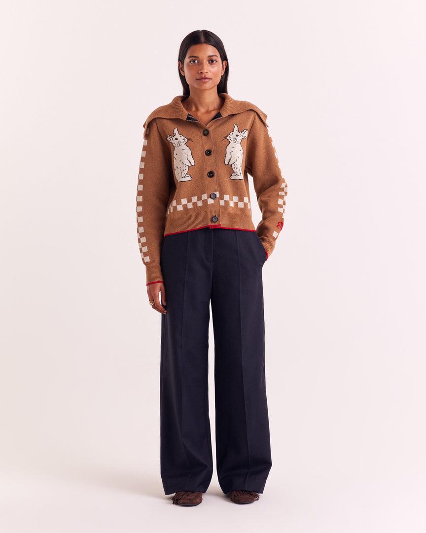 Ink Blue Siméon Trousers by BALZAC PARIS