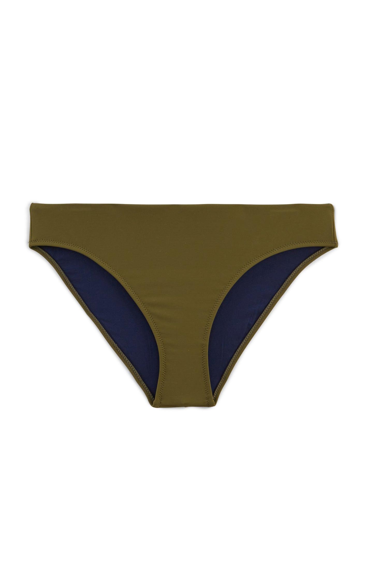 Javier khaki swimsuit bottoms by BALZAC PARIS