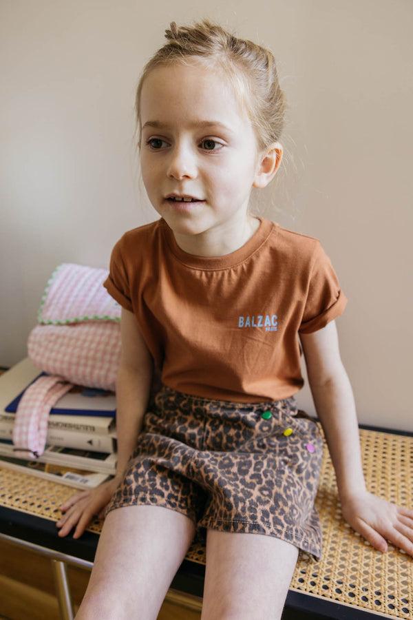 Leopard Discovery Shorts by BALZAC PARIS