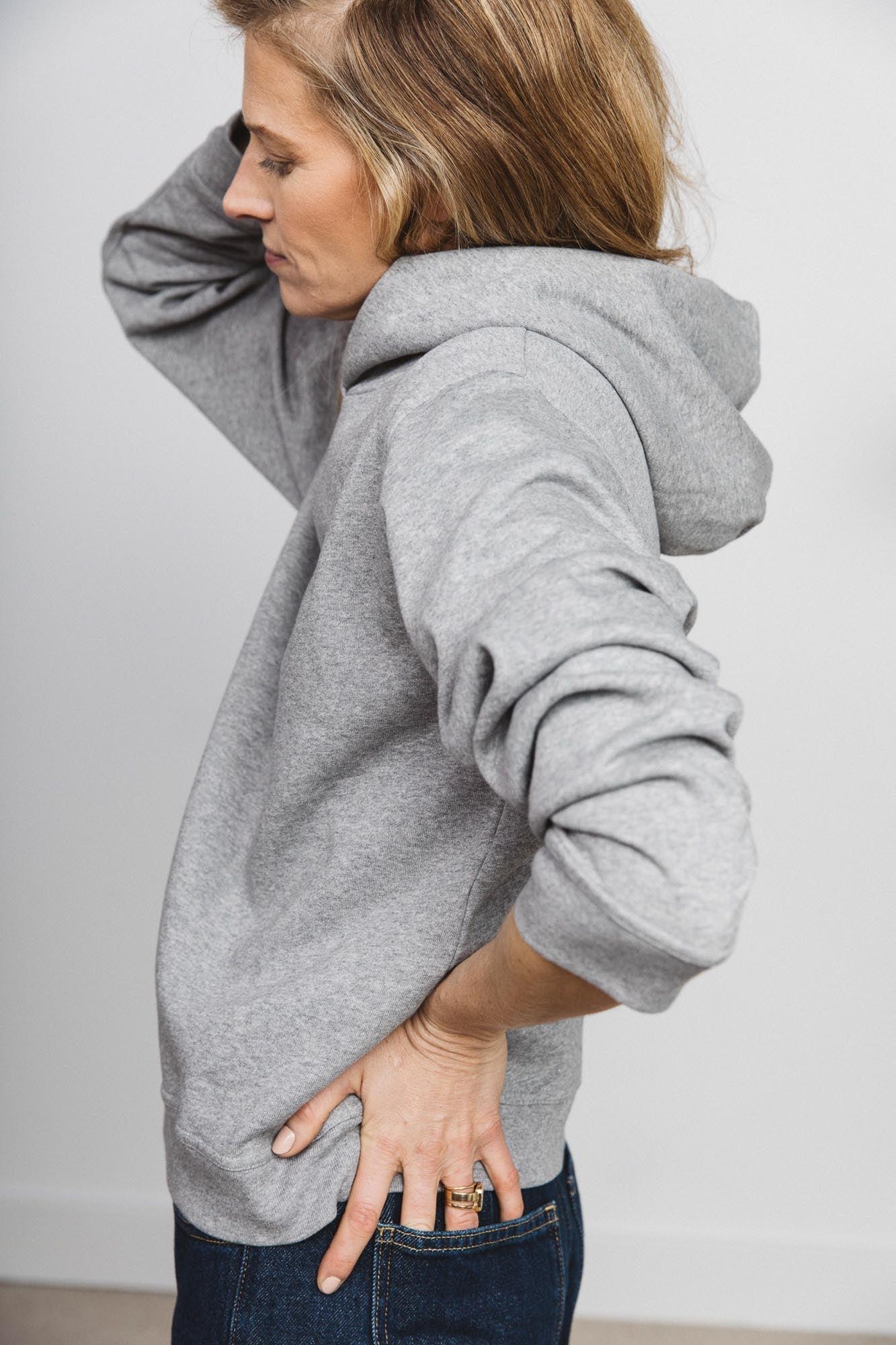 Light gray Piper sweatshirt by BALZAC PARIS