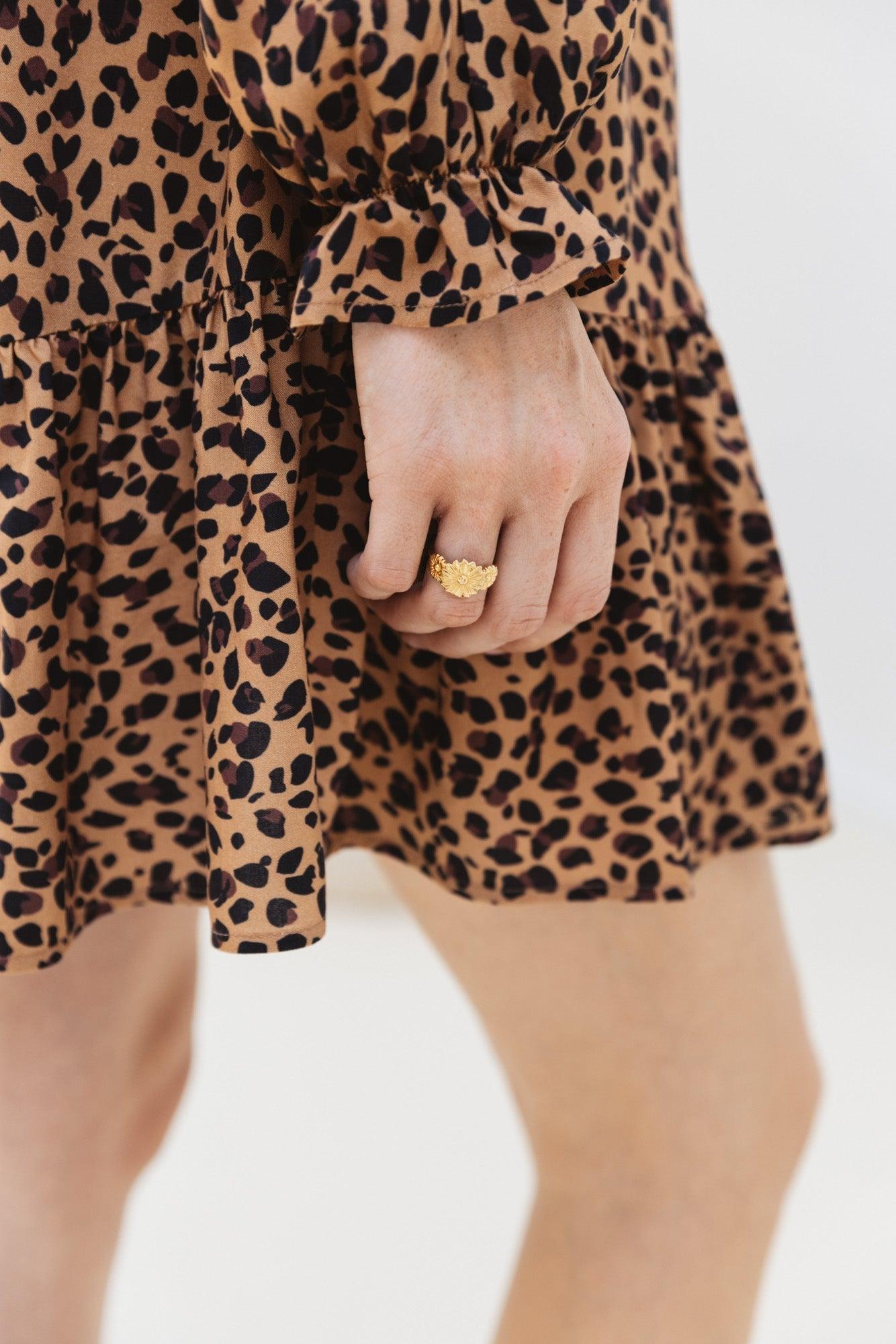 Lily leopard print dress by BALZAC PARIS