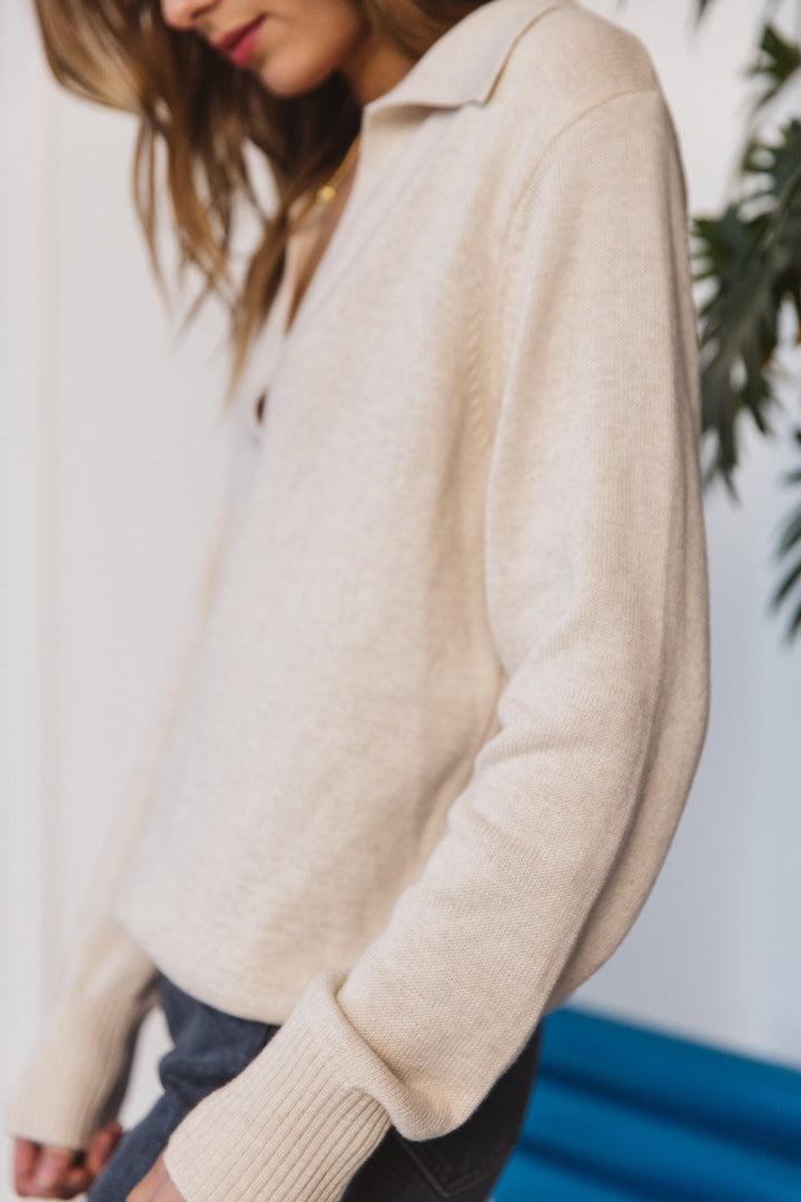 MODERN SAND SWEATER by BALZAC PARIS