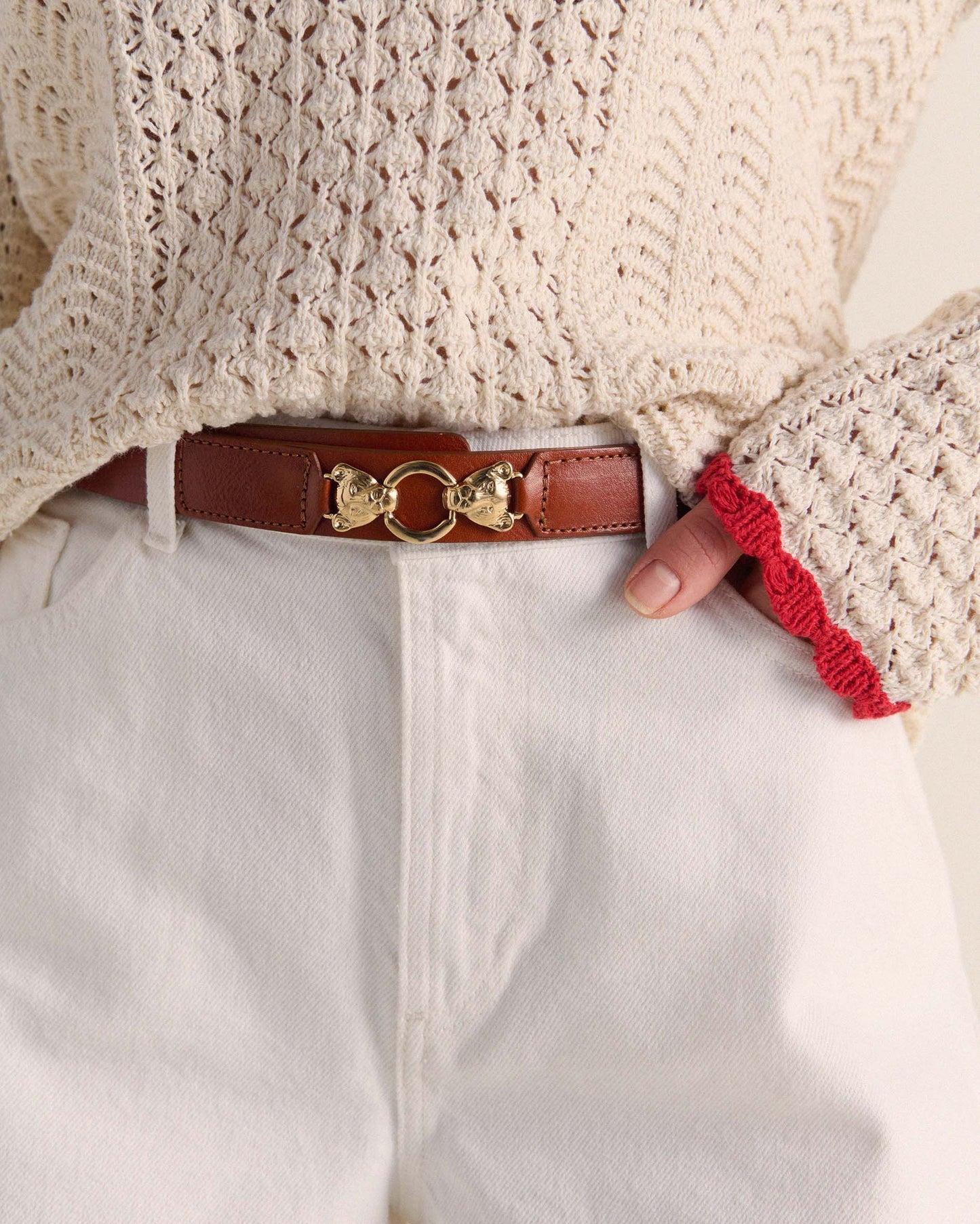 Malo cognac belt by BALZAC PARIS