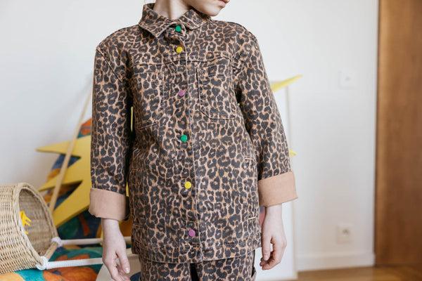 Manoa leopard jacket by BALZAC PARIS