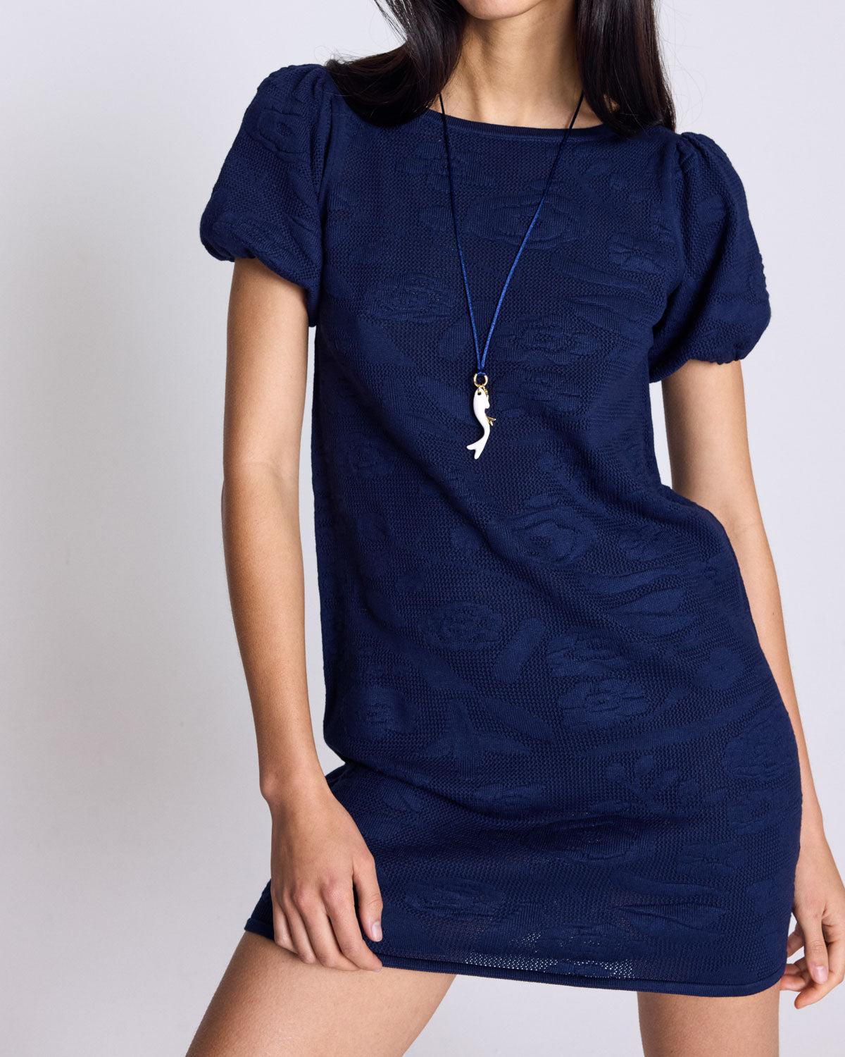 Marta navy dress by BALZAC PARIS