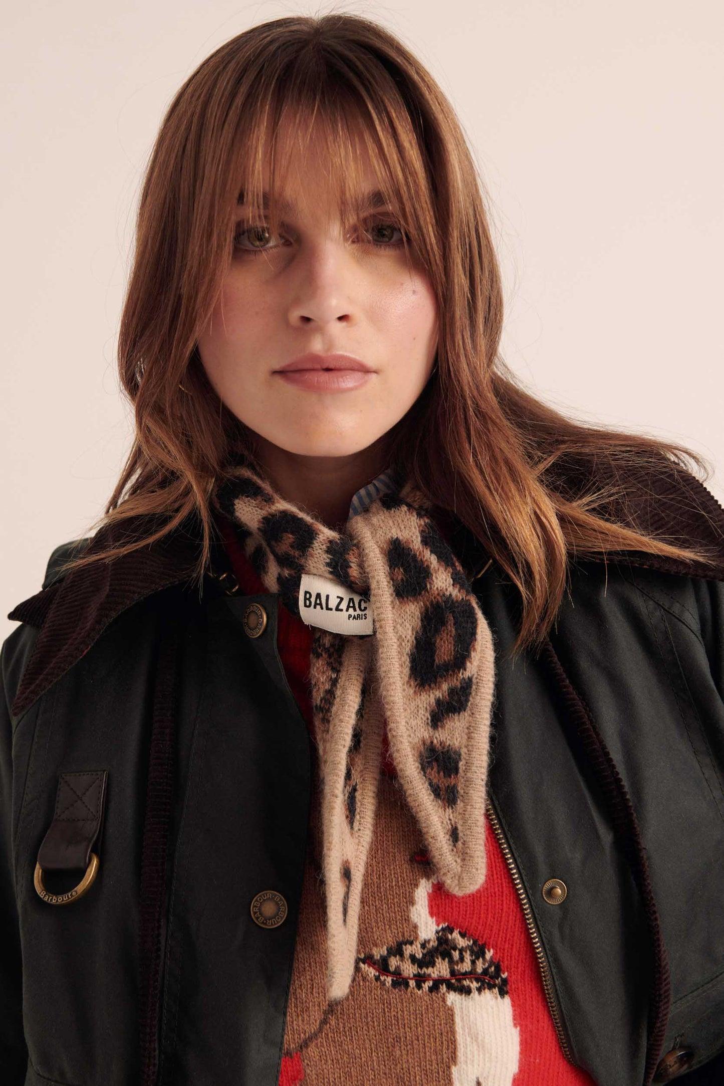 Miley Leopard Bandana by BALZAC PARIS