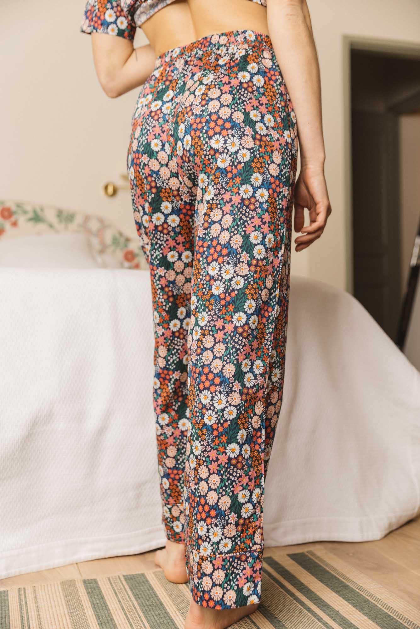 Misty Daisy Print Pants by BALZAC PARIS