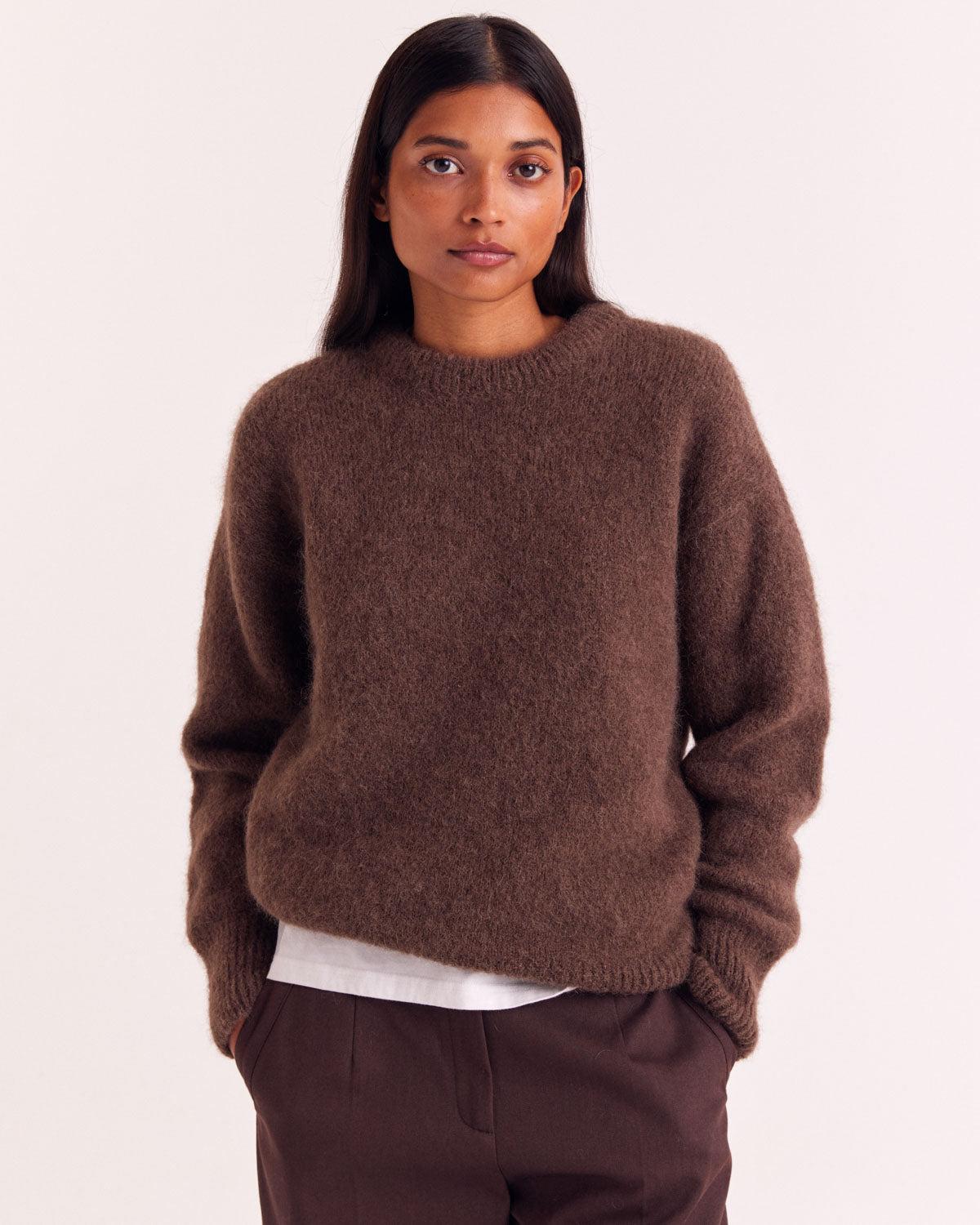 Mocha Doudou Sweater by BALZAC PARIS