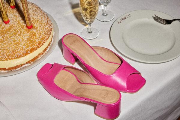 Mystique fuchsia pumps by BALZAC PARIS