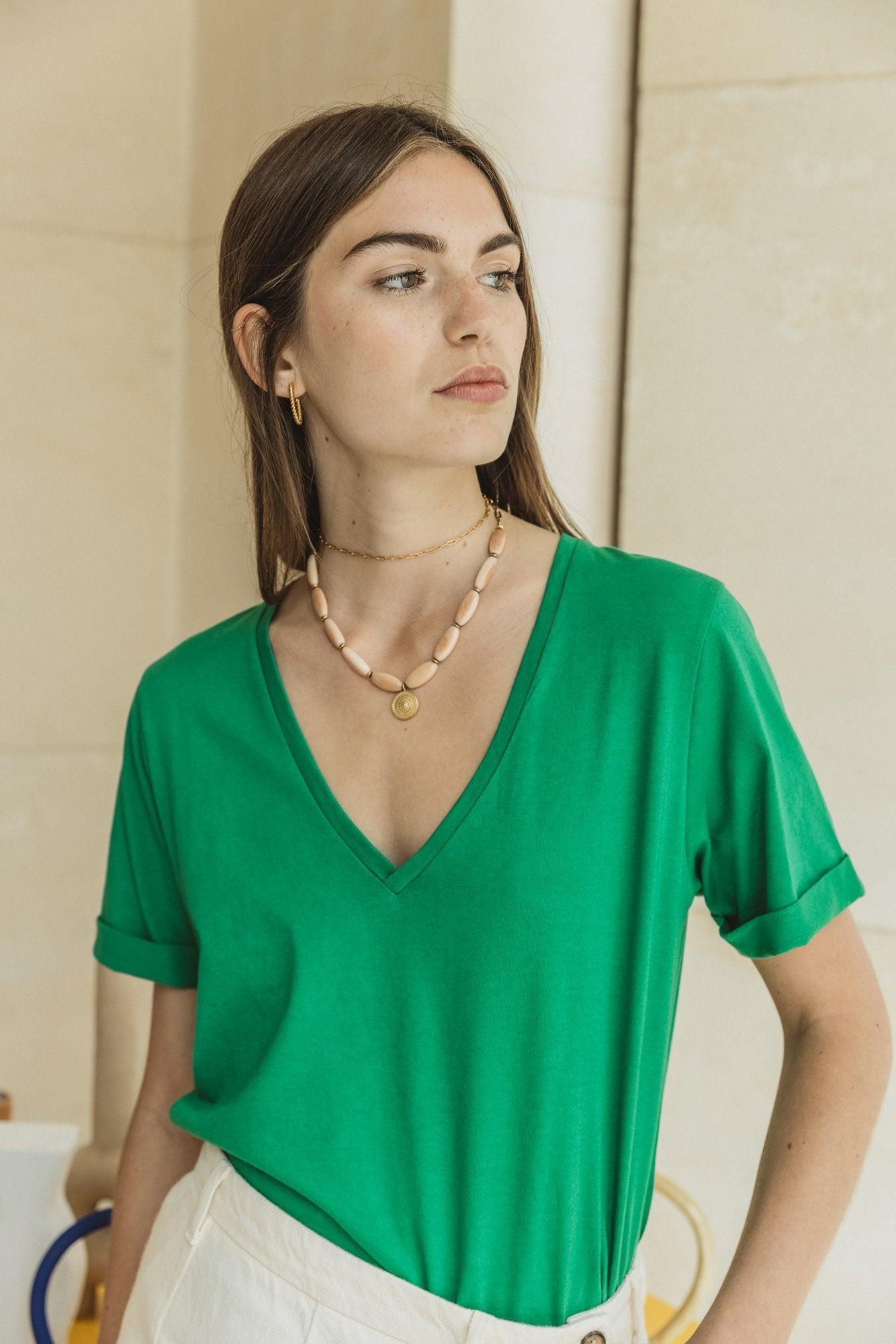 Penelope green t-shirt by BALZAC PARIS